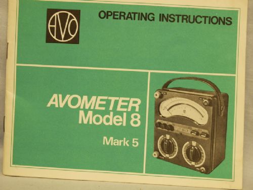 avometer model 40 manual